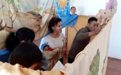 Steppe Wildlife Clubs turn puppeteers!